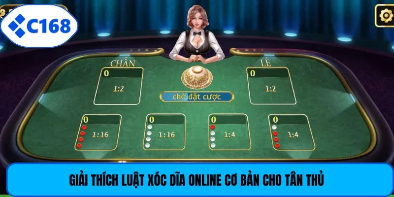 Giải thích luật xóc dĩa online cơ bản cho tân thủ