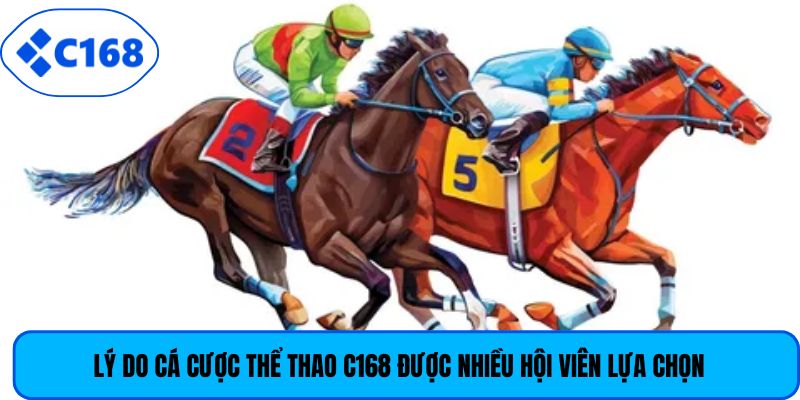 Lý do cá cược thể thao C168 được nhiều hội viên lựa chọn