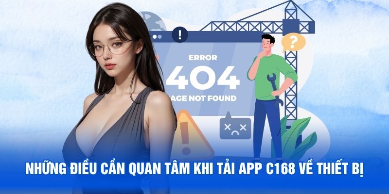 Những điều cần quan tâm khi tải app C168 về thiết bị